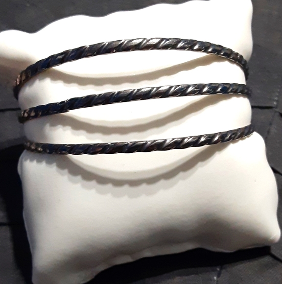 Bangle bracelet set 3 fashion bracelets ☆ - Picture 5 of 11